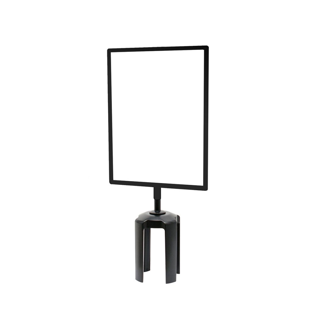 Tensabarrier® Sign Holder PostTop Signage Tensator