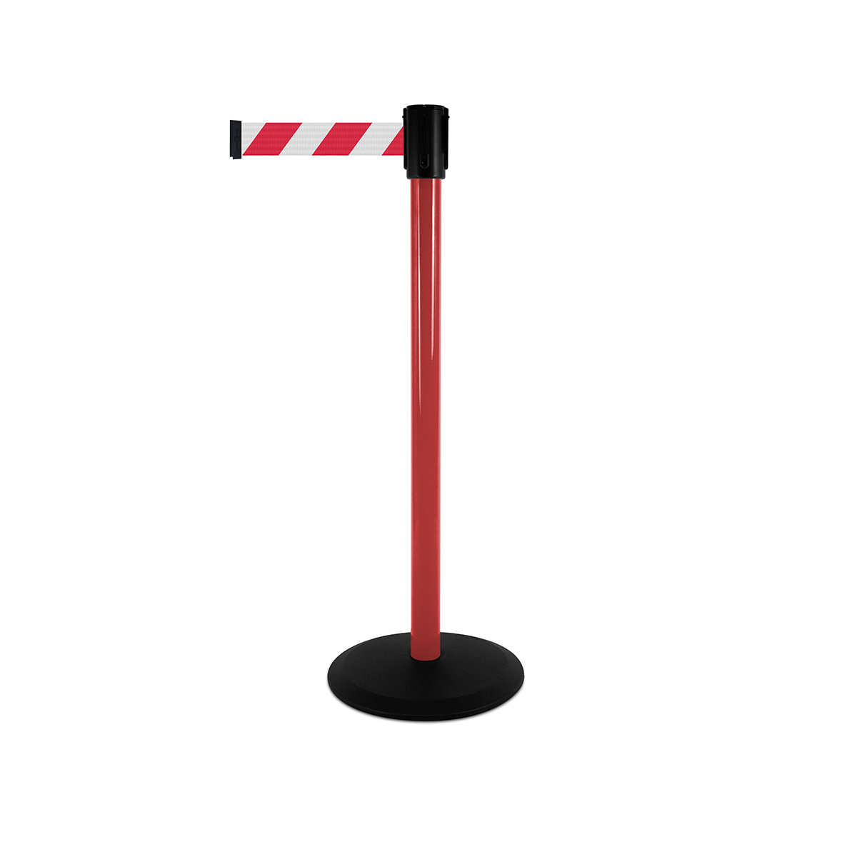 Tensabarrier® 888 Paletto de delimitazione da esterno con nastro estensibile