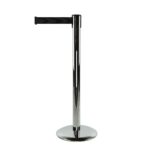 Tensabarrier® Advance Retractable Barrier - Polished Chrome Stanchion, Tensator