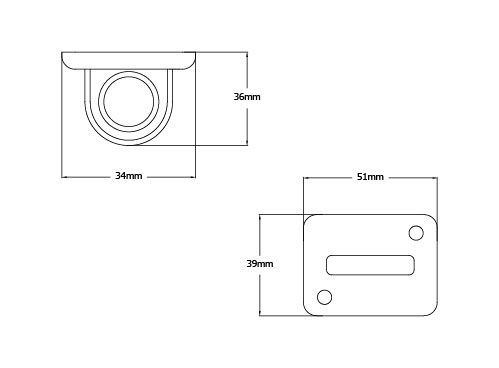 lawrence-wall-receiver-hook-loop-for-post-and-rope-barrier Lawrence® Wall Receiver Hook Loop for Post and Rope Barrier