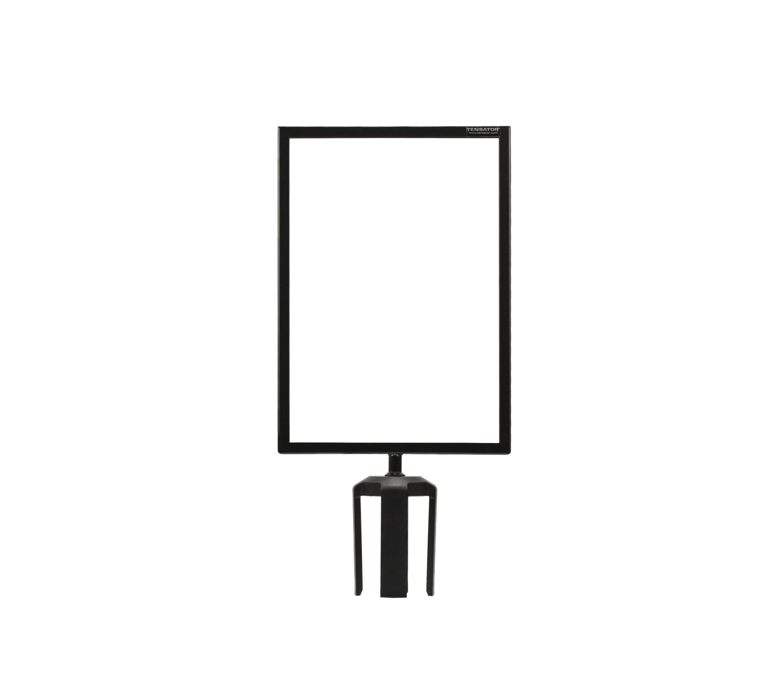 Tensabarrier® Sign Holder for Retractable Barrier A4 Portrait, Available in Landscape and Portait in A3 Or A4, TB-SHA3L-33S, Queueway, Tensator.