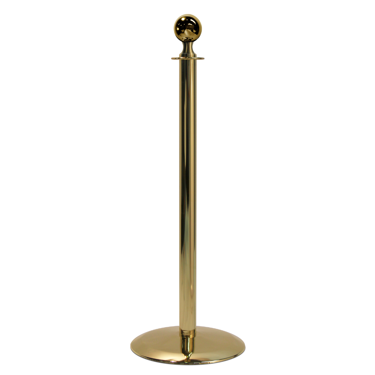 Lawrence® Sphere Post and Rope Stanchion