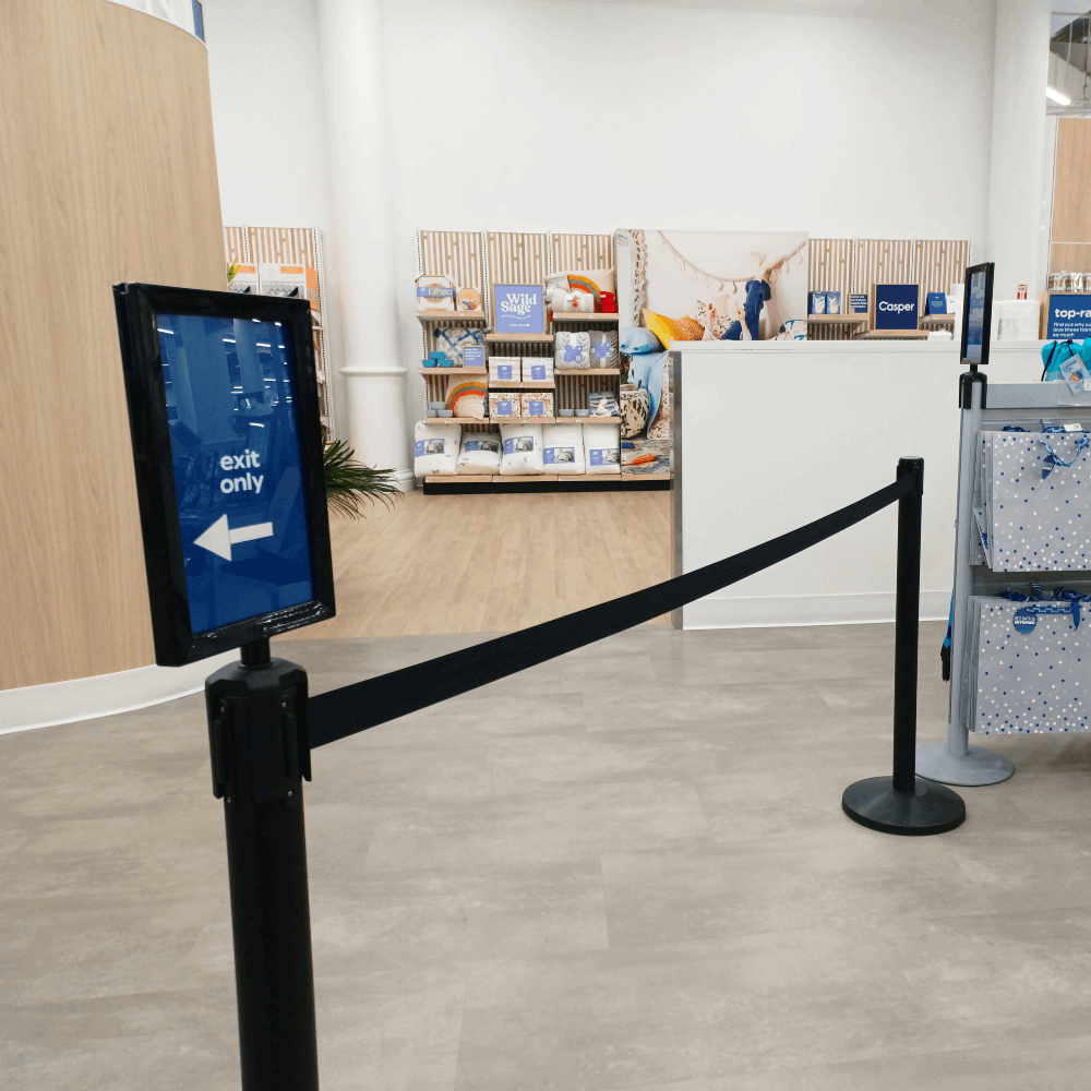 Cheap Retractable Barriers QueueWay® Belt Barrier 230 Pk