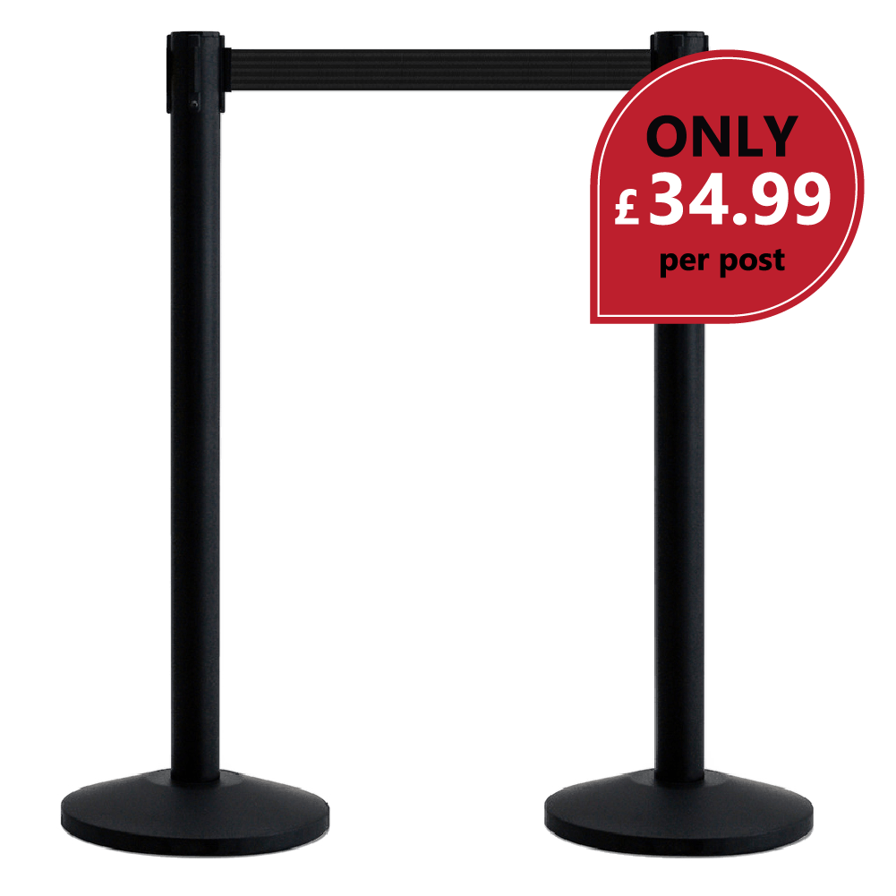 Cheap Retractable Barriers QueueWay® Belt Barrier 230 Pk