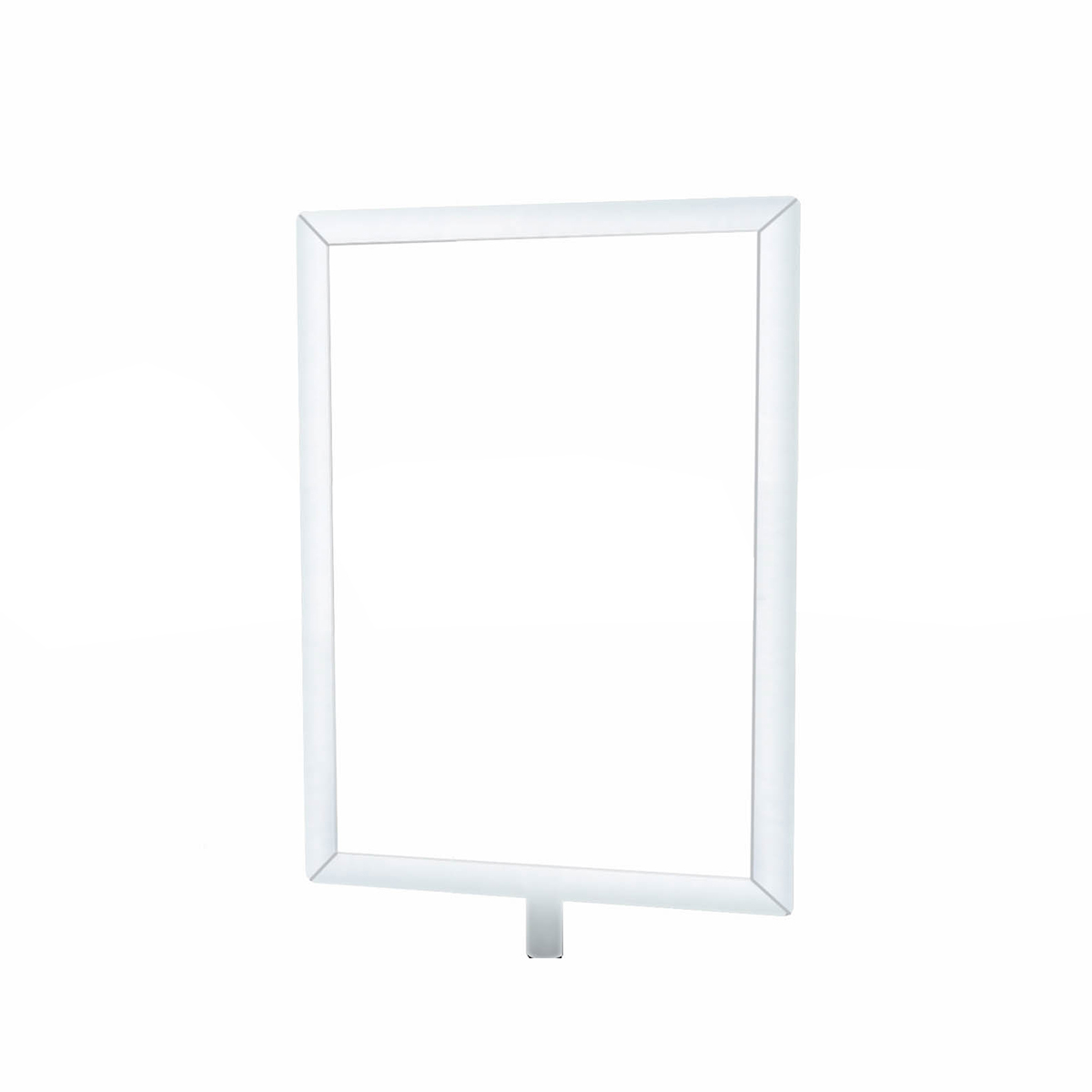 Lawrence® Sign Holder for Post and Rope Barrier, RP-SHA4L-1P, Queueway, Lawrence, Tensator.