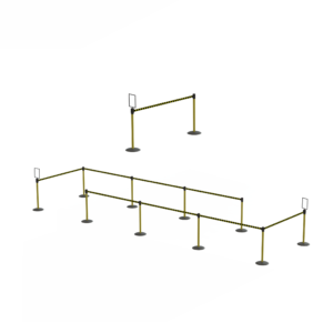 Tensabarrier Retractable Safety barriers & sign holders - choose from 2-10 posts